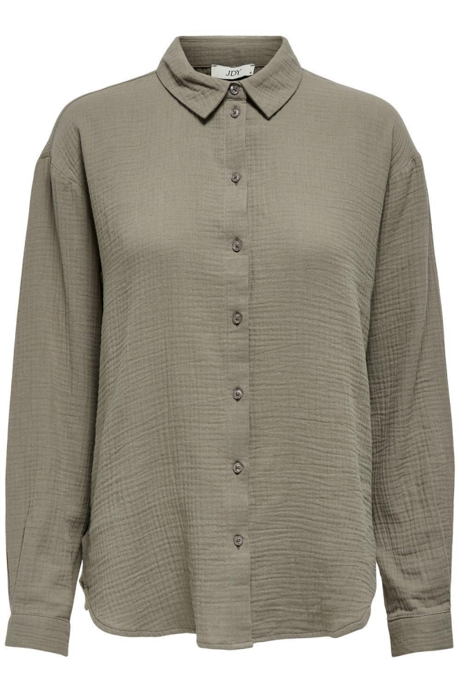 JDYTHEIS LIFE L/S LOOSE SHIRT WVN N 15271018 BRINDLE